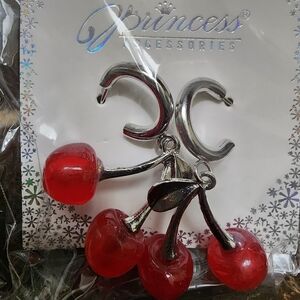 Red Cherry Earrings